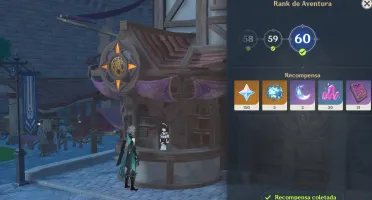 Conta Genshin Ar60 20 Personagens 5, 6 Armas 5 Estrelas