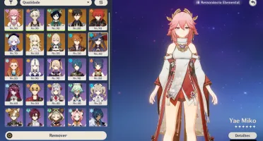 Genshin Impact AR 55 - 9 *5 Estrelas (America SV)