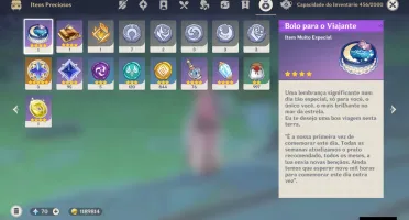 Genshin Impact AR 55 - 9 *5 Estrelas (America SV)