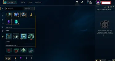 Conta Platina V Poucos Jogos MMR alto