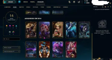 Conta LoL com Annie Hextec