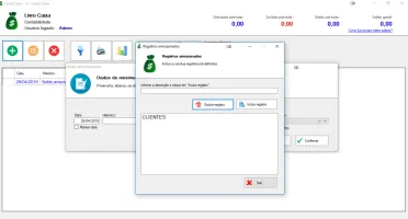 Sistema software programa finanças Livro Caixa