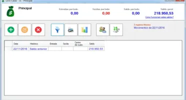 Sistema software programa finanças Livro Caixa
