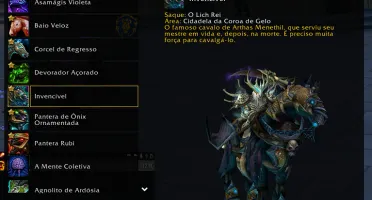 Conta World of Warcraft Invencivel + DIABLO IV