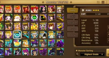 Summoners War Global com Artamiel CiriDark Leah Vritra Rica 