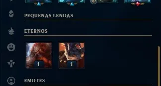 CONTA DIAMANTE IV LOL