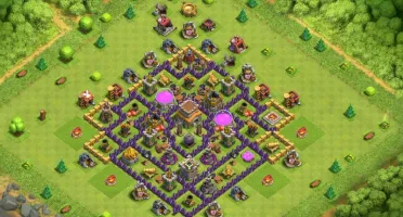 Conta de Clash of Clans Cv 8!