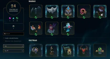 Acc League of legends, diamante 4, all champs 255 skins