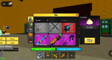 🔥 Conta Blox Fruits 🔥 • Lvl 2800 Max • 35/40 Espadas ⚔️ •