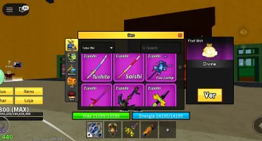 🔥 Conta Blox Fruits 🔥 • Lvl 2800 Max • 35/40 Espadas ⚔️ •