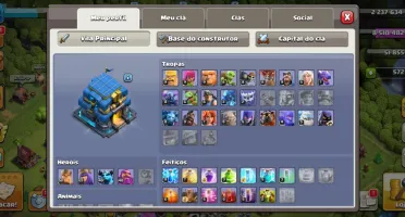 Clash Royale – 8507 Troféus, 9 Evoluções • Bônus: CoC CV12