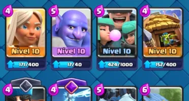Clash Royale – 8507 Troféus, 9 Evoluções • Bônus: CoC CV12
