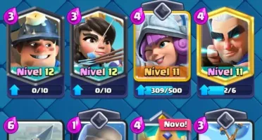 Clash Royale – 8507 Troféus, 9 Evoluções • Bônus: CoC CV12