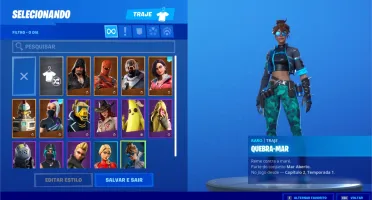 conta fortnite