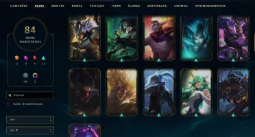 Vendo Conta de League of Legends - Gold IV - Todos Campeões