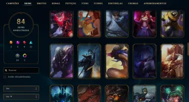 Vendo Conta de League of Legends - Gold IV - Todos Campeões