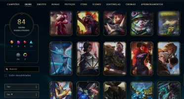 Vendo Conta de League of Legends - Gold IV - Todos Campeões