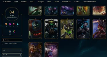 Vendo Conta de League of Legends - Gold IV - Todos Campeões