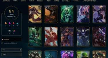 Vendo Conta de League of Legends - Gold IV - Todos Campeões