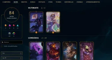 Vendo Conta de League of Legends - Gold IV - Todos Campeões