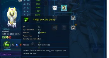 Conta AoX Deck Vacina MidGame LaDMO Servidor: Alphamon