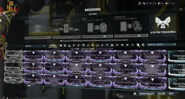 Conta Warframe MR25 com 845 platina Sem Vínculo steam.