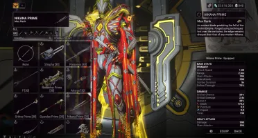 Conta Warframe MR25 com 845 platina Sem Vínculo steam.