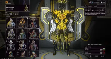 Conta Warframe MR25 com 845 platina Sem Vínculo steam.