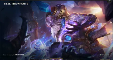 Platina 2 com 130 Champs e 46 Skins +2 Prestigios +1 Rara