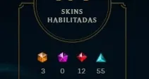 Conta com 171skins (gastos de mais 1500R$)