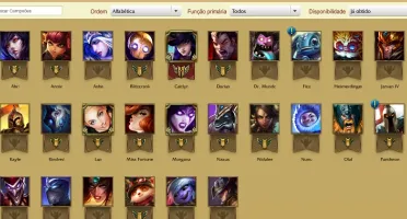 Conta Prata III 20 Skins 26 campeões!
