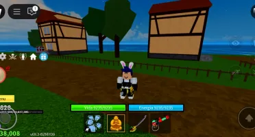 Conta de blox fruits com Mine avatar