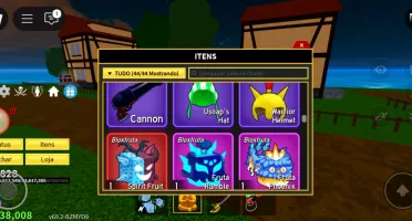 Conta de blox fruits com Mine avatar