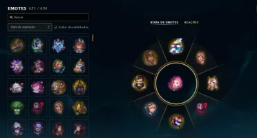 Conta Lol Colecionador Full Skins compráveis
