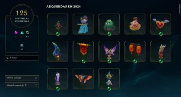 Conta Lol Colecionador Full Skins compráveis