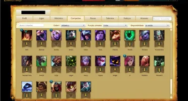 Conta Platina 1, MMR alto (MD10 Ñ feita) e Ez Pulsefire.