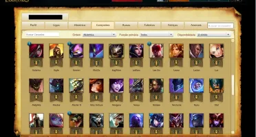 Conta Platina 1, MMR alto (MD10 Ñ feita) e Ez Pulsefire.