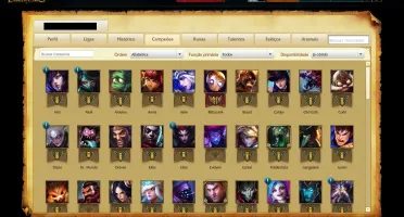 Conta Platina 1, MMR alto (MD10 Ñ feita) e Ez Pulsefire.