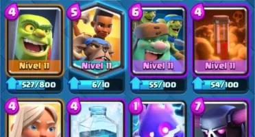 Conta Clash Royale nv13, max troféus 5700