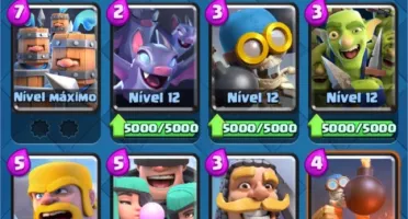 Conta Clash Royale nv13, max troféus 5700
