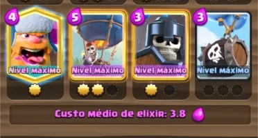 Conta Clash Royale nv13, max troféus 5700