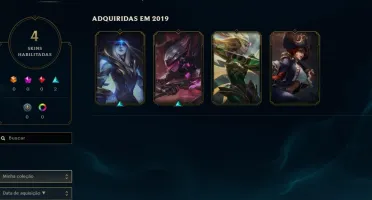 Conta League of Legends UNRAKED