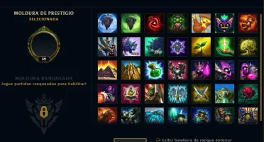 Conta League of Legends UNRAKED