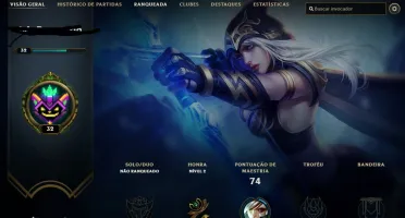 Conta League of Legends UNRAKED