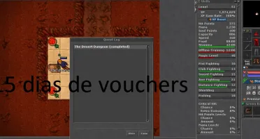 Sorcerer lvl 51 em pacera c/ 15 dias de voucher - Mt barato