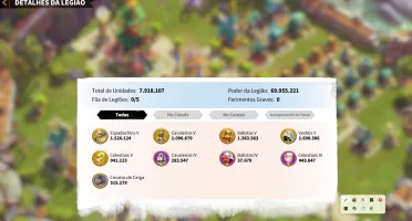 Conta t5 de 127M no Call Of Dragons