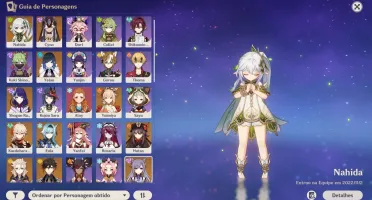 AR 60 - Nahida+Bis - Raiden - Zhongli - Yelan - Kazuha+Bisc