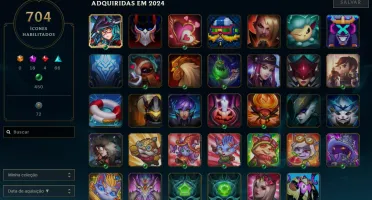 BR 791 skins, 249 emotes, 704 icons, 66 sentinels, 198 croma