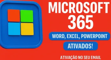 Microsoft Office 365 - no seu Email - 1TB OneDrive (1 Mês)