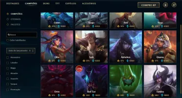 Conta prata 1 com 142 champs e 88 skins (MAIN ADC)